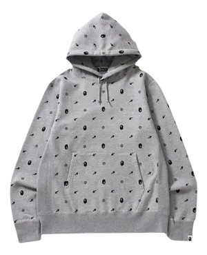 A Bathing Ape Head STA Wide Pullover Hoodie Bape
