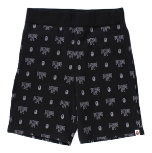 A Bathing Ape Monogram Sweat Shorts Mens