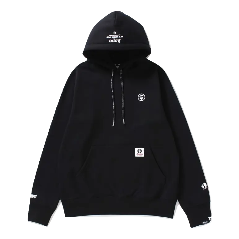 Aape By A Bathing Ape French Terry Hoodie - Black Bape