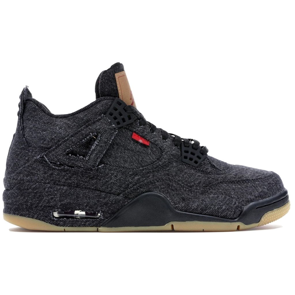 Air Jordan 4 Retro Levi's NRG - Black (Blank Tag)