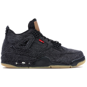 Air Jordan 4 Retro Levi s NRG Black Blank Tag Grails SF