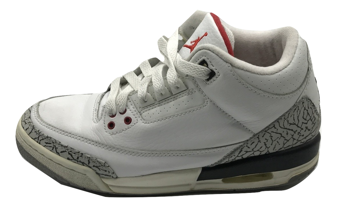 Air Jordan 3 Retro 3 GS - White Cement (2003)