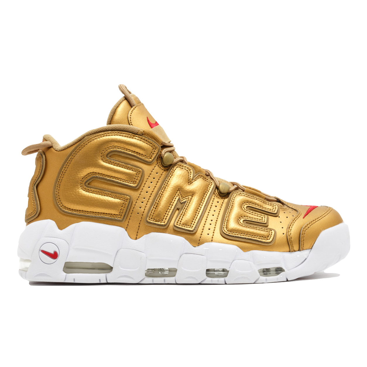 Air More Uptempo - Supreme Gold - Used