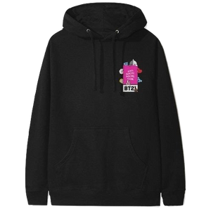Anti Social Social Club x BT21 Madhouse Hoodie - Black - Used Anti Social Social Club