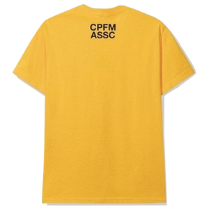 Anti Social Social Club x CPFM Tee - Yellow Anti Social Social Club
