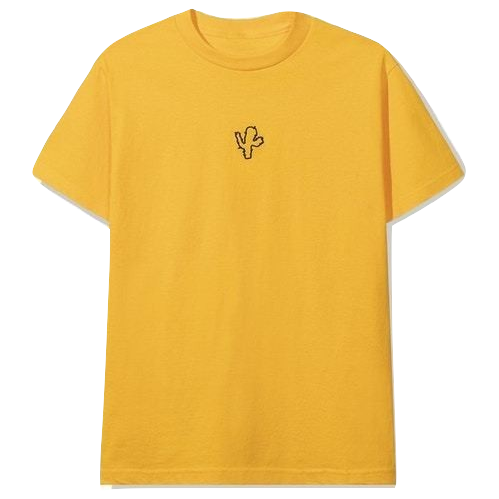 Anti Social Social Club x CPFM Tee - Yellow Anti Social Social Club