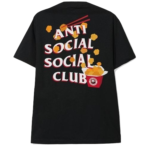 Anti Social Social Club x Panda Express Tee - Black Anti Social Social Club