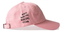 Anti Social Social Club Weird Cap -  Pink