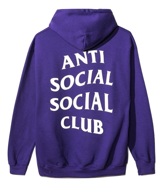 Anti Social Social Club - Purple Rain Hoody