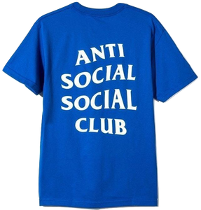 Anti Social Social Club Logo Tee 2 - Blue