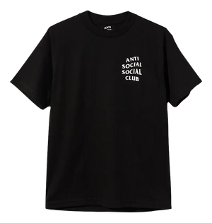 Anti Social Social Club Logo Tee 2 - Black - Used Anti Social Social Club