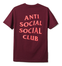 Anti Social Social Club Logo Tee 2 - Maroon