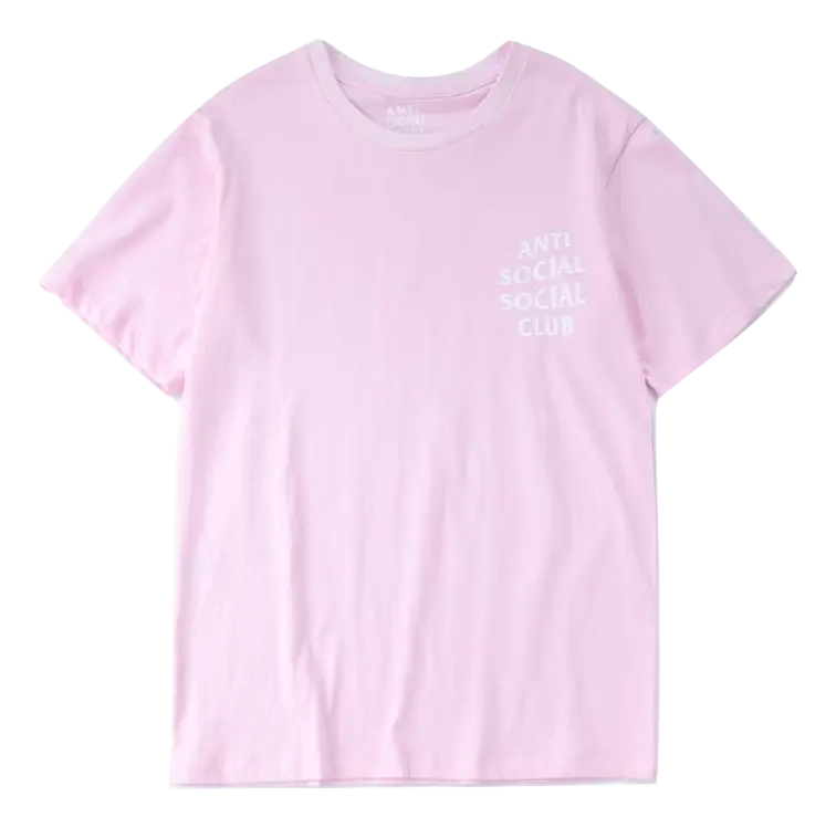 Anti Social Social Club Logo Tee 2 - Pink Anti Social Social Club