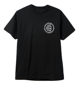 Anti Social Social Club Never You Never Never Again Tee - Black