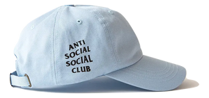 Anti Social Social Club Weird Cap -  Baby Blue Anti Social Social Club
