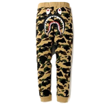 A Bathing Ape 1st Camo Shark Slim Sweatpants - Yellow/Black