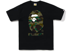 A Bathing Ape 1st Camo By Bathing Ape Tee - Black/Green Camo