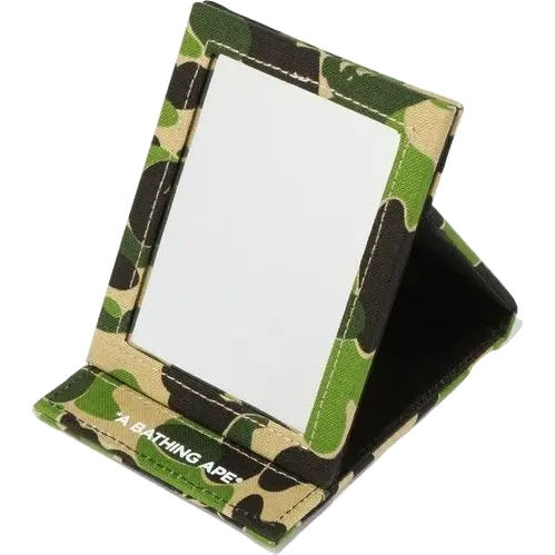 A Bathing Ape ABC Compact Mirror - Green Bape