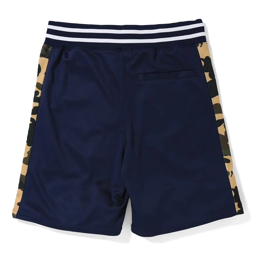 A Bathing Ape Basketball Shorts - Navy Bape