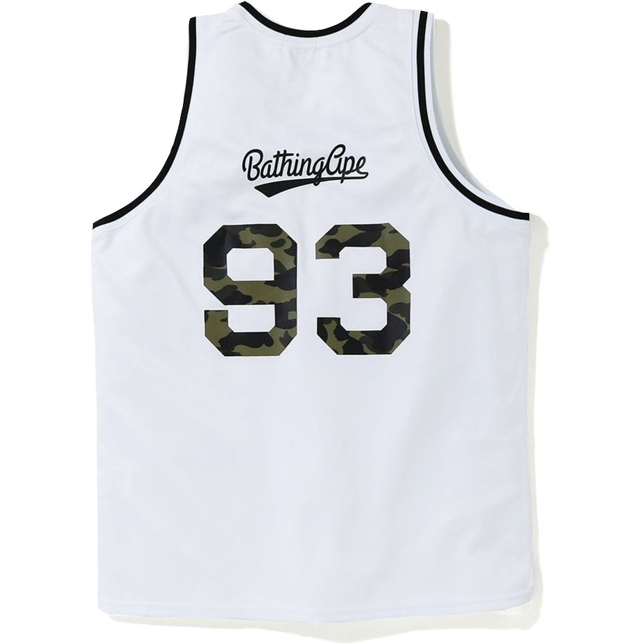 A Bathing Ape Basketball Tank Top - White