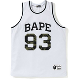 A Bathing Ape Basketball Tank Top - White