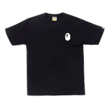 A Bathing Ape Bicolor Multi Logo Tee - Black - Used