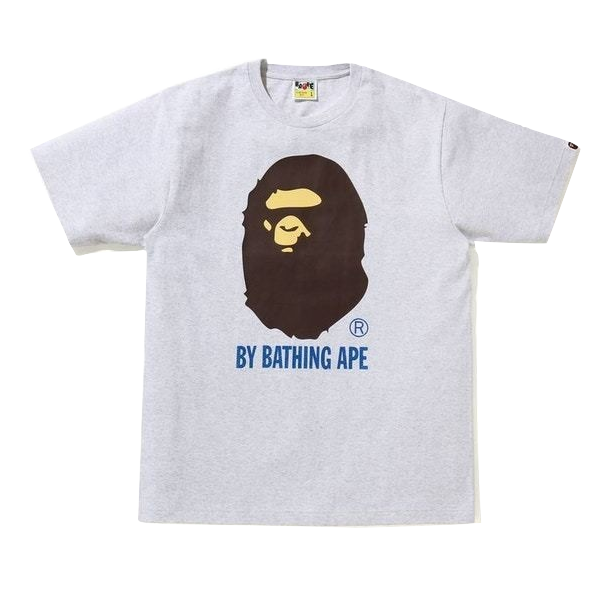 A Bathing Ape Glitter By Bathing Ape Tee - Gray Bape