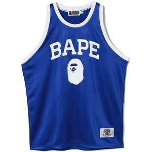 A Bathing Ape Jersey Tank Top - Blue