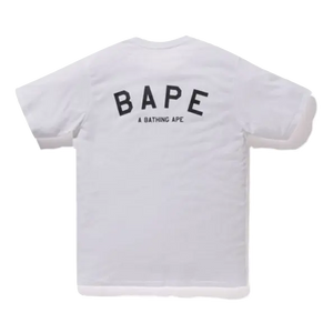 A Bathing Ape Premium Summer Bag 1st Camo Ape Head Tee (SS19) - White/Green Bape
