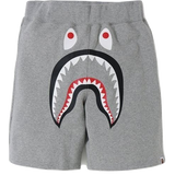 A Bathing Ape Shark Sweat Shorts - Grey/Blue Camo