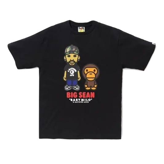 A Bathing Ape x Big Sean Baby Milo Tee - Black Bape