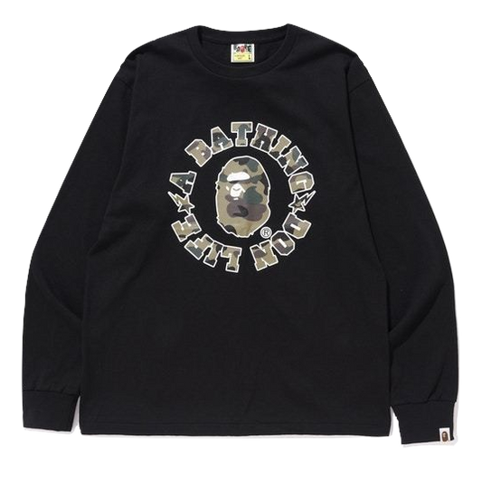A Bathing Ape x Big Sean Don Life Long Sleeve Tee - Black Bape