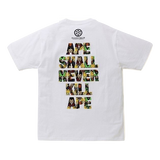 A Bathing Ape x Dragon Ball Z Baby Milo ASNKA Tee - White - Used