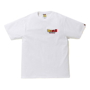 A Bathing Ape x Dragon Ball Z Baby Milo ASNKA Tee - White - Used Bape