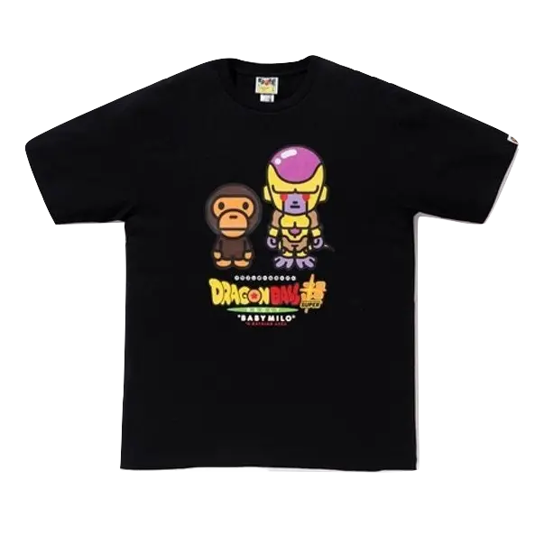 A Bathing Ape x Dragon Ball Super Golden Frieza Tee - Black Bape