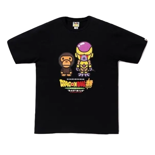 A Bathing Ape x Dragon Ball Super Golden Frieza Tee - Black Bape