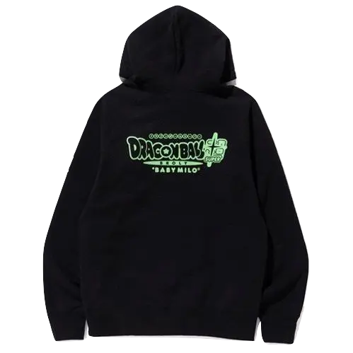 A Bathing Ape x Dragon Ball Super Son Goku & Vegeta Hoodie - Black Bape