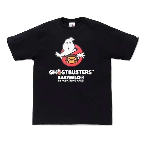 A Bathing Ape x Ghostbusters Baby Milo Tee #2 - Black Bape