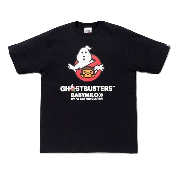 A Bathing Ape x Ghostbusters Baby Milo Tee #2 - Black