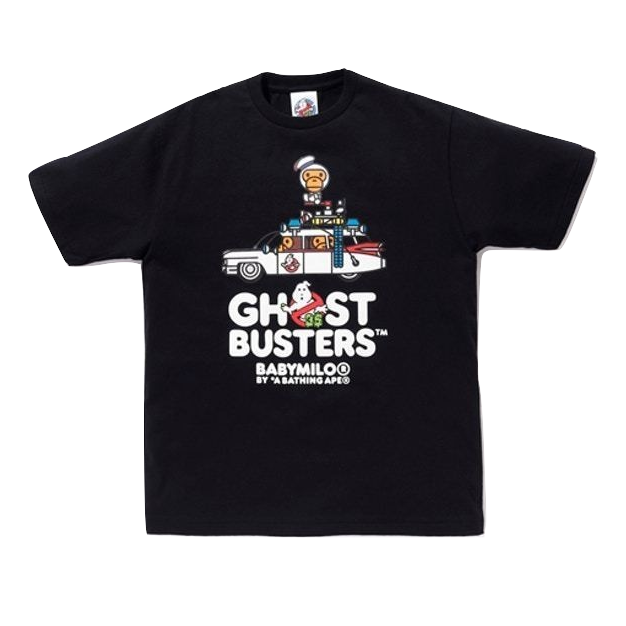 A Bathing Ape x Ghostbuster Baby Milo Tee #3 - Black