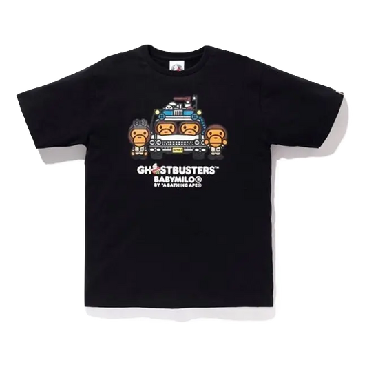 A Bathing Ape x Ghostbuster Baby Milo Tee #4 - Black Bape