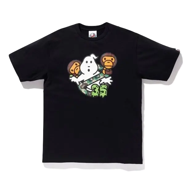 Bape x Ghostbuster Baby Milo Tee #6 - Black Bape
