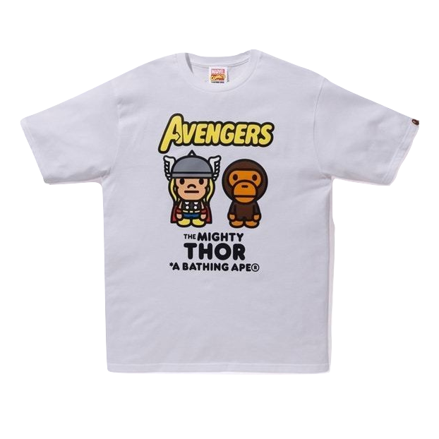 A Bathing Ape x Marvel Milo Mighty Thor - White