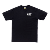 A Bathing Ape x Medicom Toy Camo Logo Tee - Black - Used