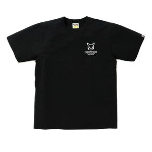 A Bathing Ape X Pokemon Monotone Big Ape Head Tee - Black Bape