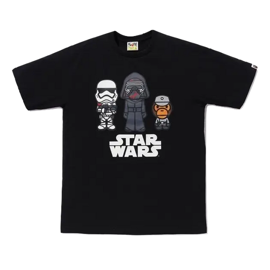 A Bathing Ape x Star Wars First Order Tee - Black Bape