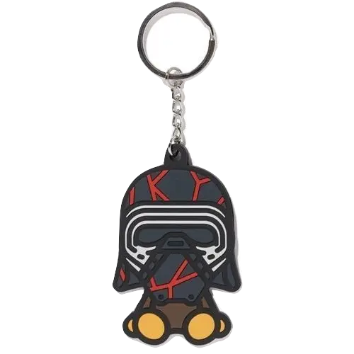 A Bathing Ape x Star Wars Kylo Ren Keychain - Black Bape