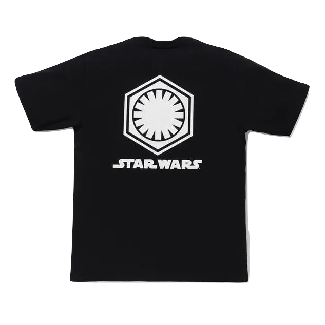 A Bathing Ape x Star Wars Kylo Ren Tee - Black Bape