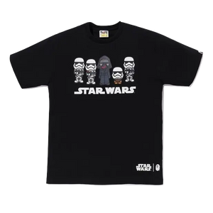 A Bathing Ape x Star Wars Kylo Ren Tee - Black Bape