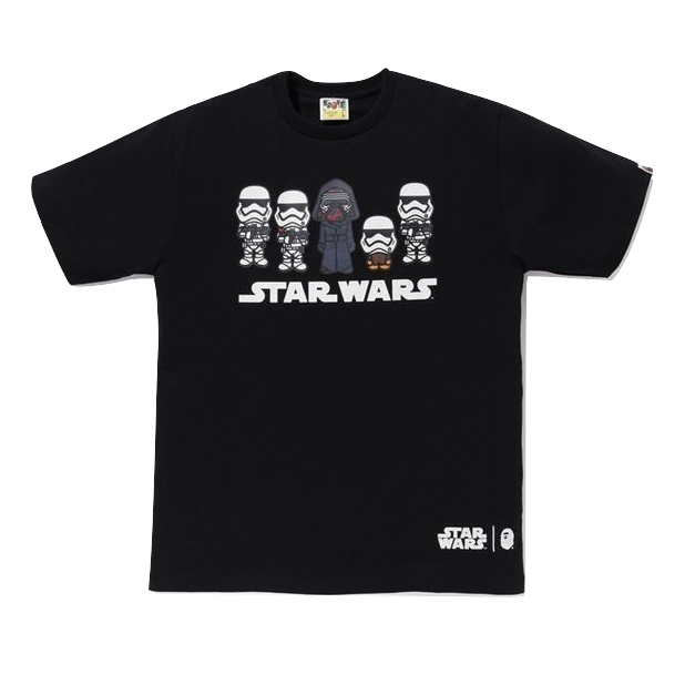 A Bathing Ape x Star Wars Kylo Ren Tee - Black